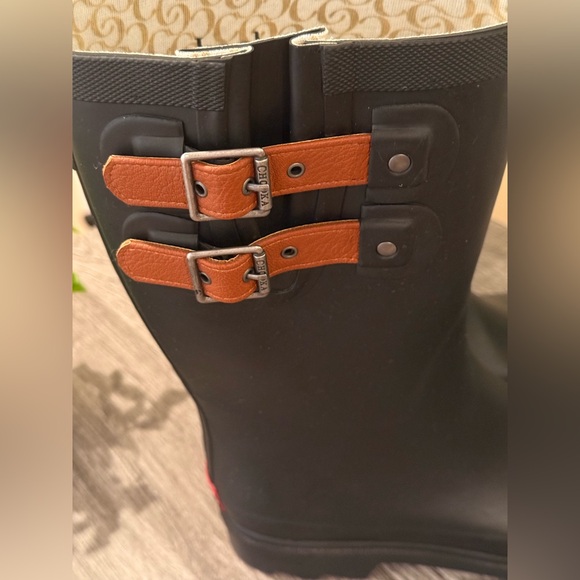 Chooka Premium Rainwear with Dual Strap Size 9 Black Waterproof - Picture 8 of 15